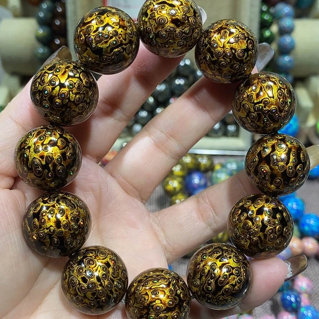 大漆珠黑金2.0镶嵌欧