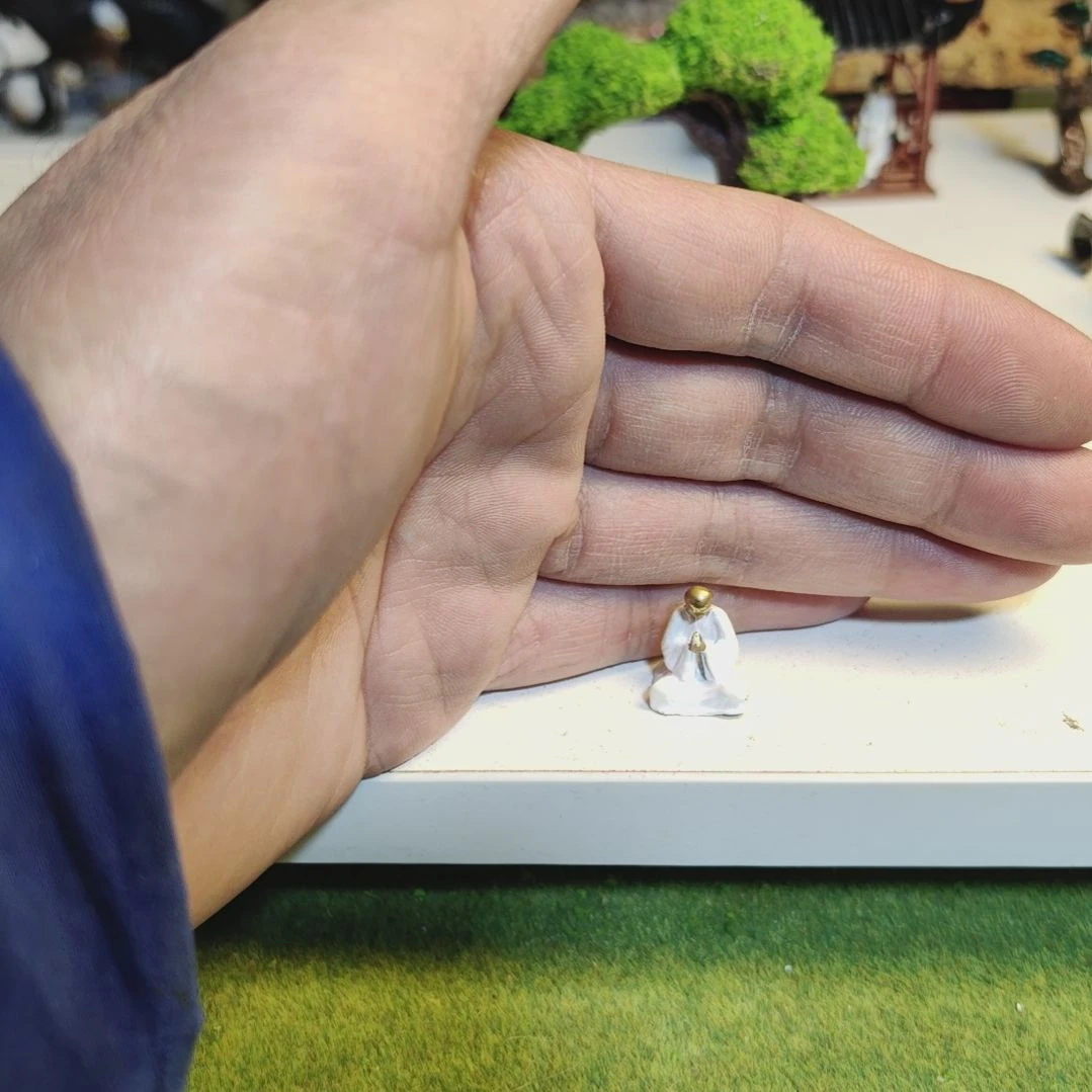 榆***树铜盆景假山摆件造景摆件