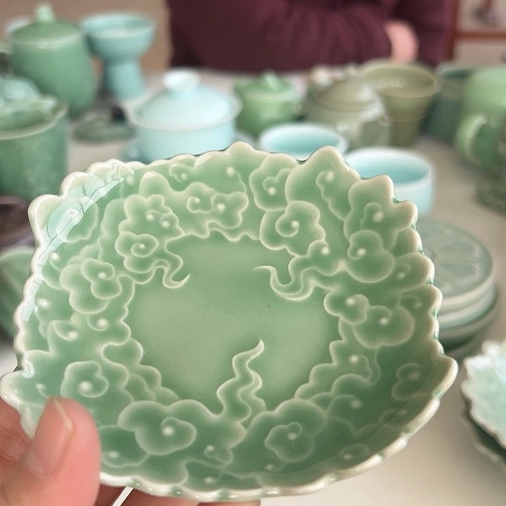 小米茶器龙泉青瓷