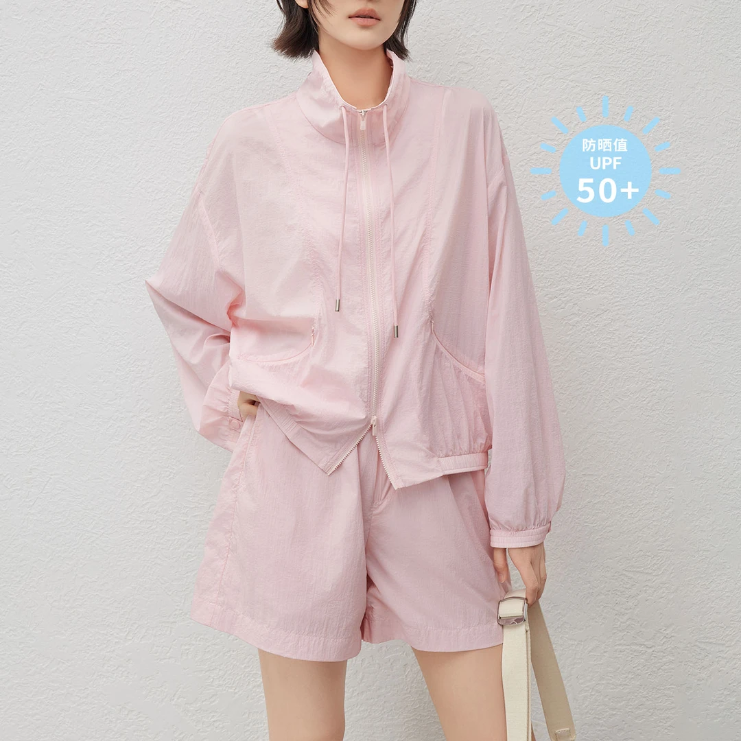 美洋MEIYANG 晴天防晒套装 少女出游记！凉感UPF50+外套短裤