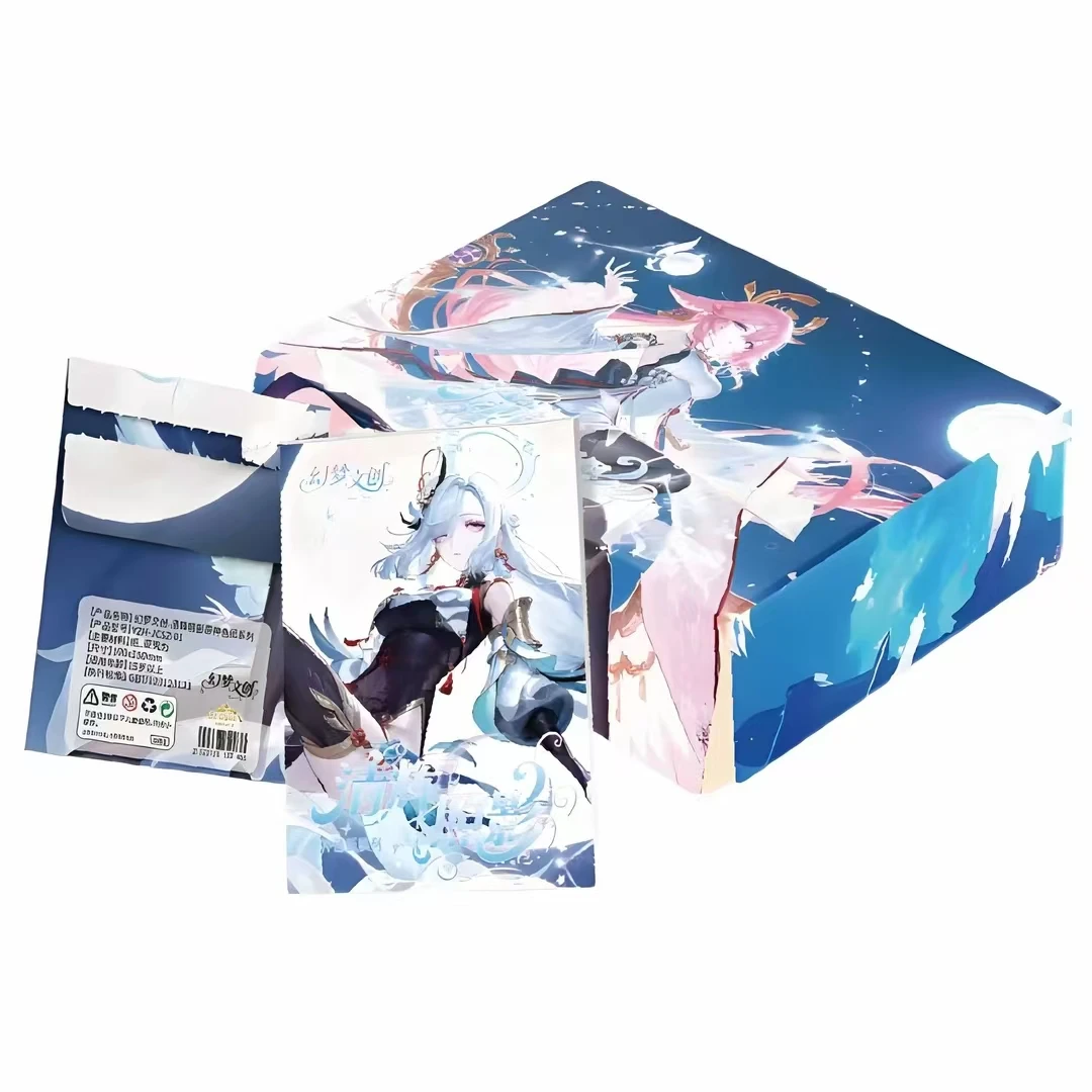 欣【新人浮浮】幻梦文创 清辉照影 原神 国产二创色纸盲盒（代拆）
