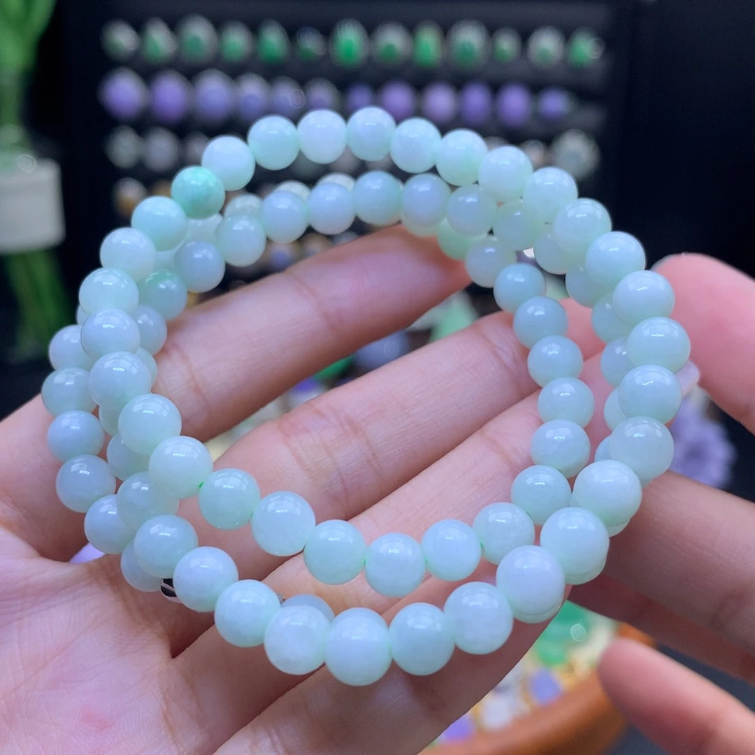 翡翠未镶嵌颈饰天然