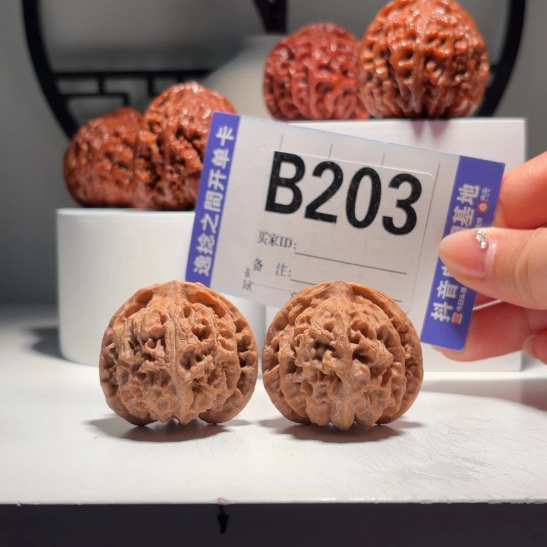 文玩核桃吊坠203号-逸捻橙皮苹果园A -尺40