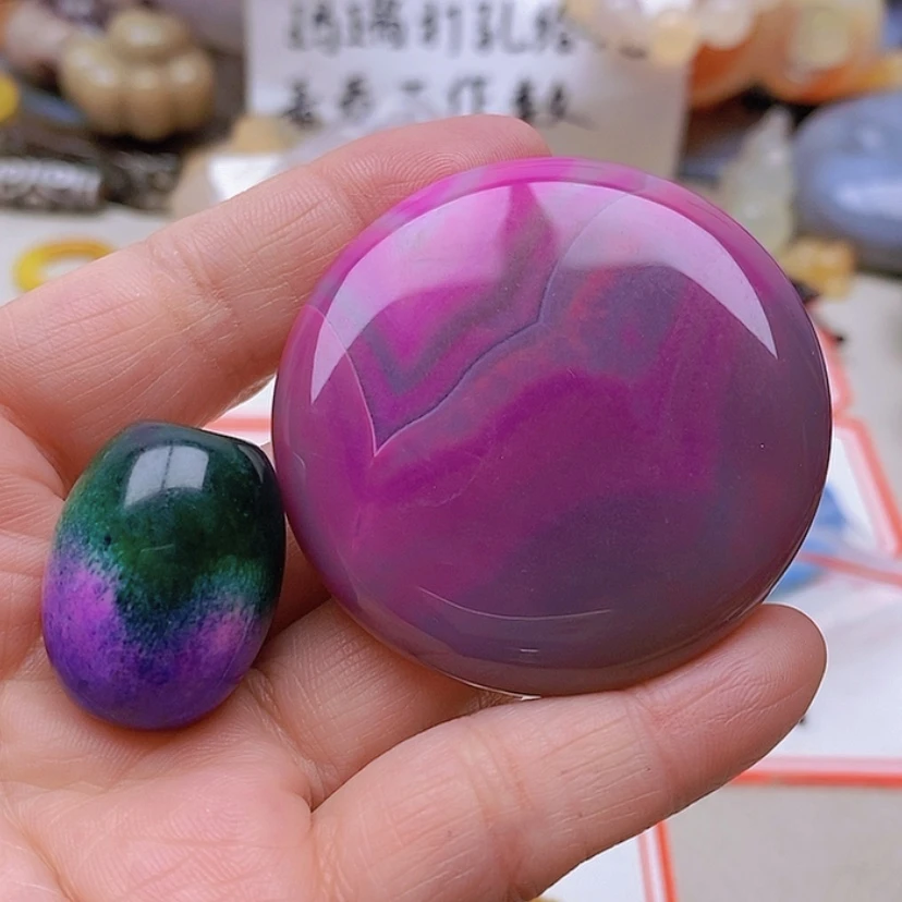 【闪购商品】未镶嵌玛瑙/玉髓珠宝半成品d****w