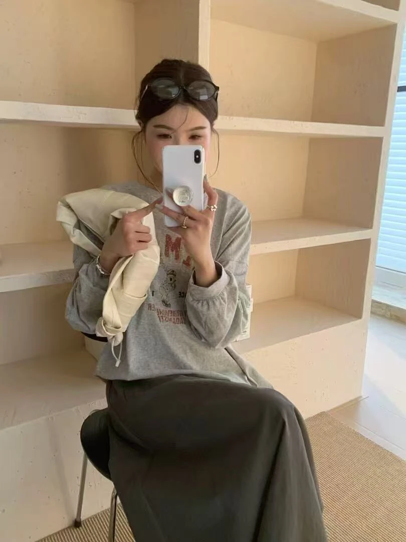 （正价）Uncle Be#字母卡通小熊上衣#6803