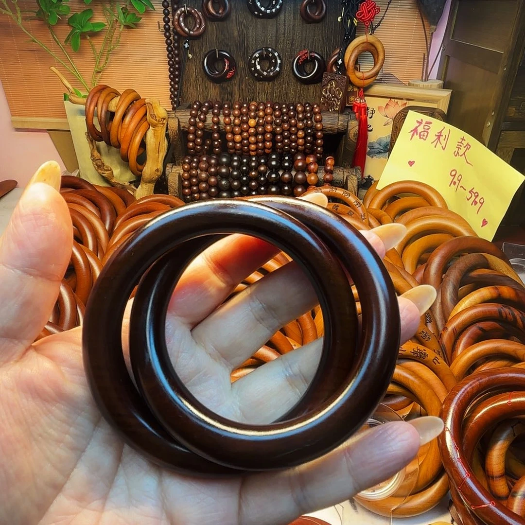 木玉化60圈口乾坤圈