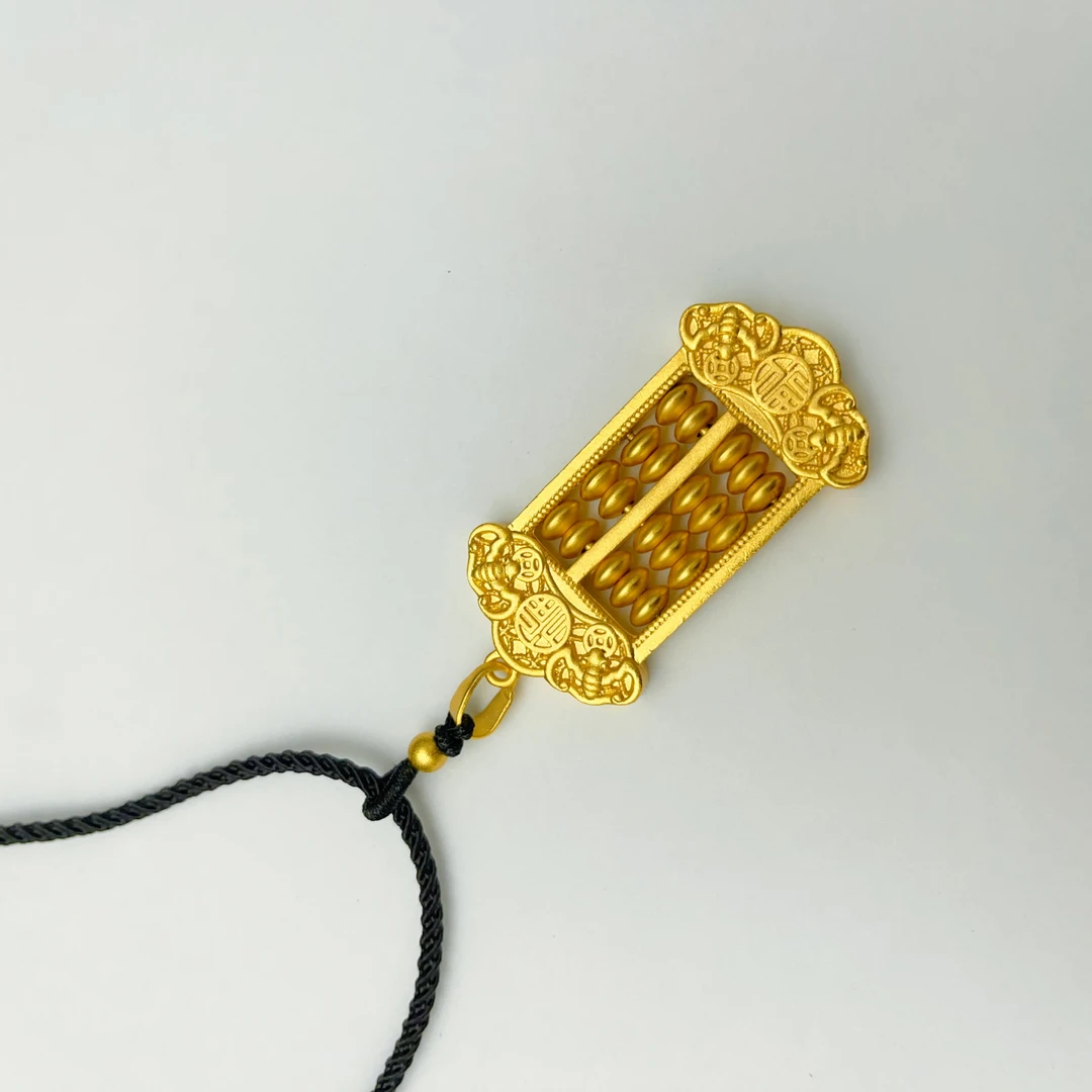 铜合金吊坠 算盘吊坠百搭时尚挂坠