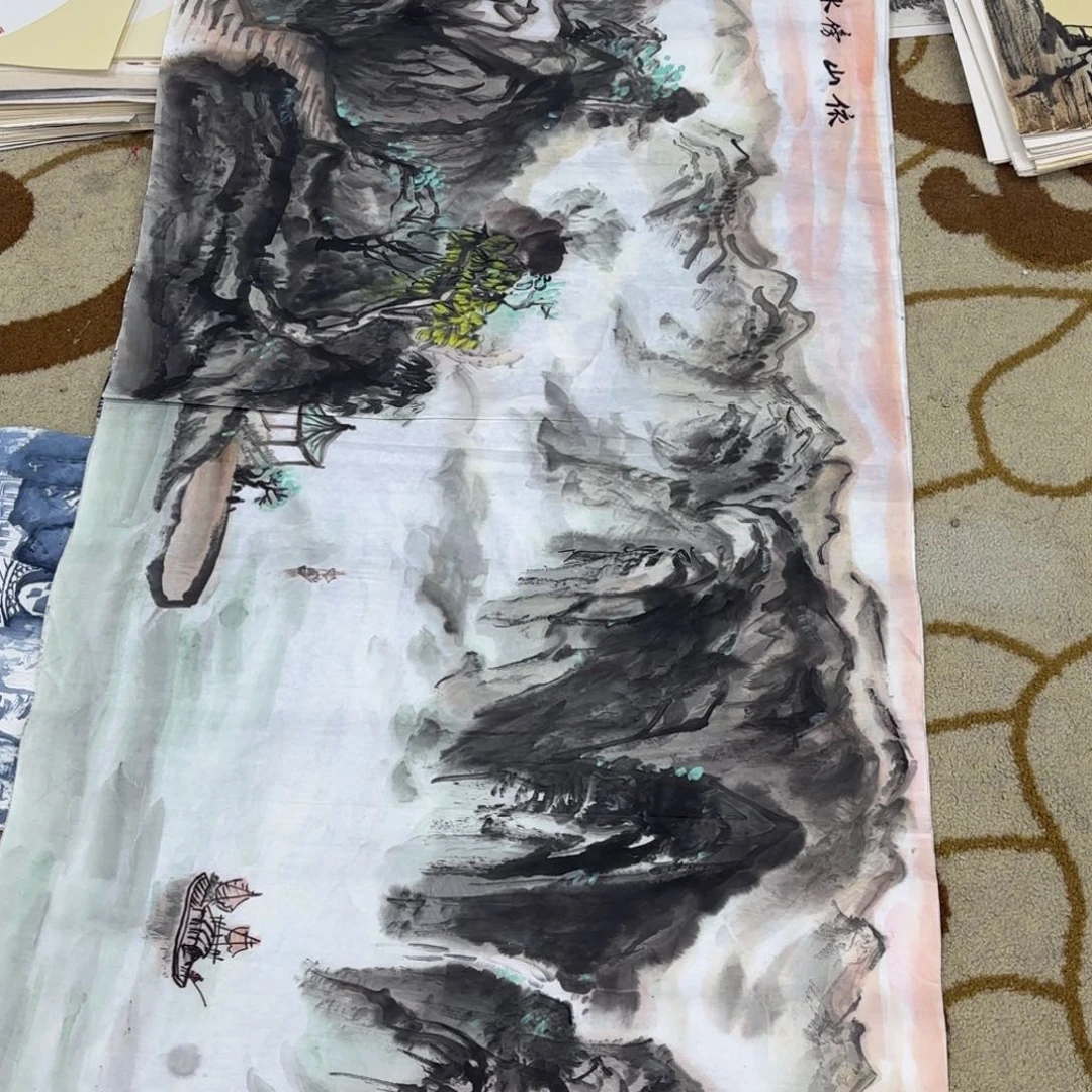 国画国画老师作品刘