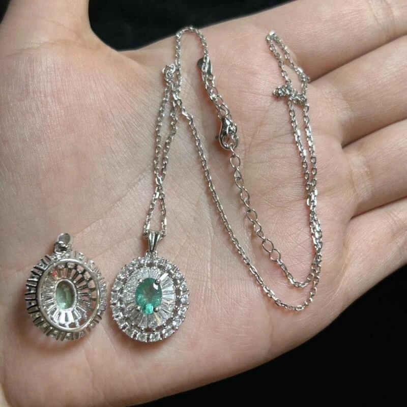 天然祖母绿吊坠天然祖母绿吊坠【多样性发其一】【多样性发其一】