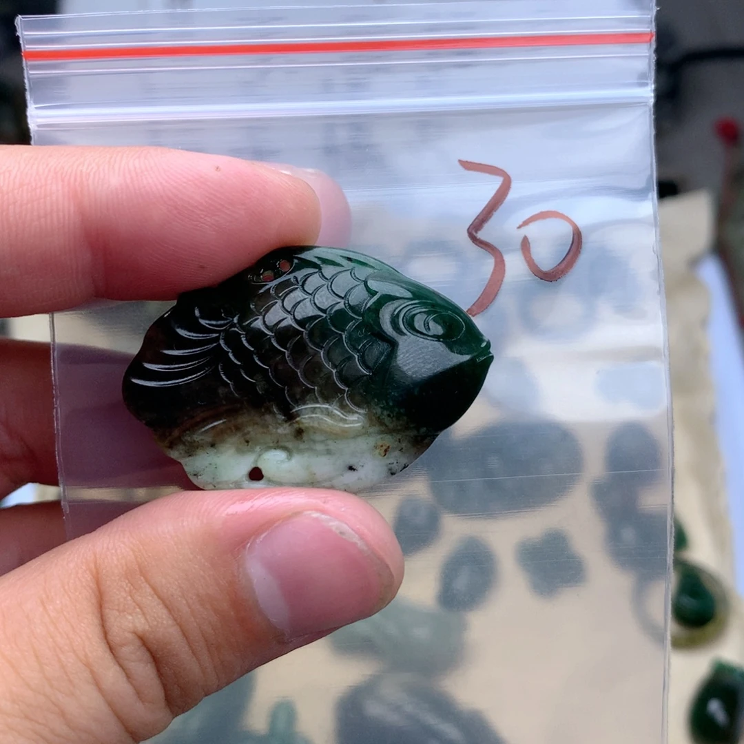 未镶嵌独山玉珠宝半成品