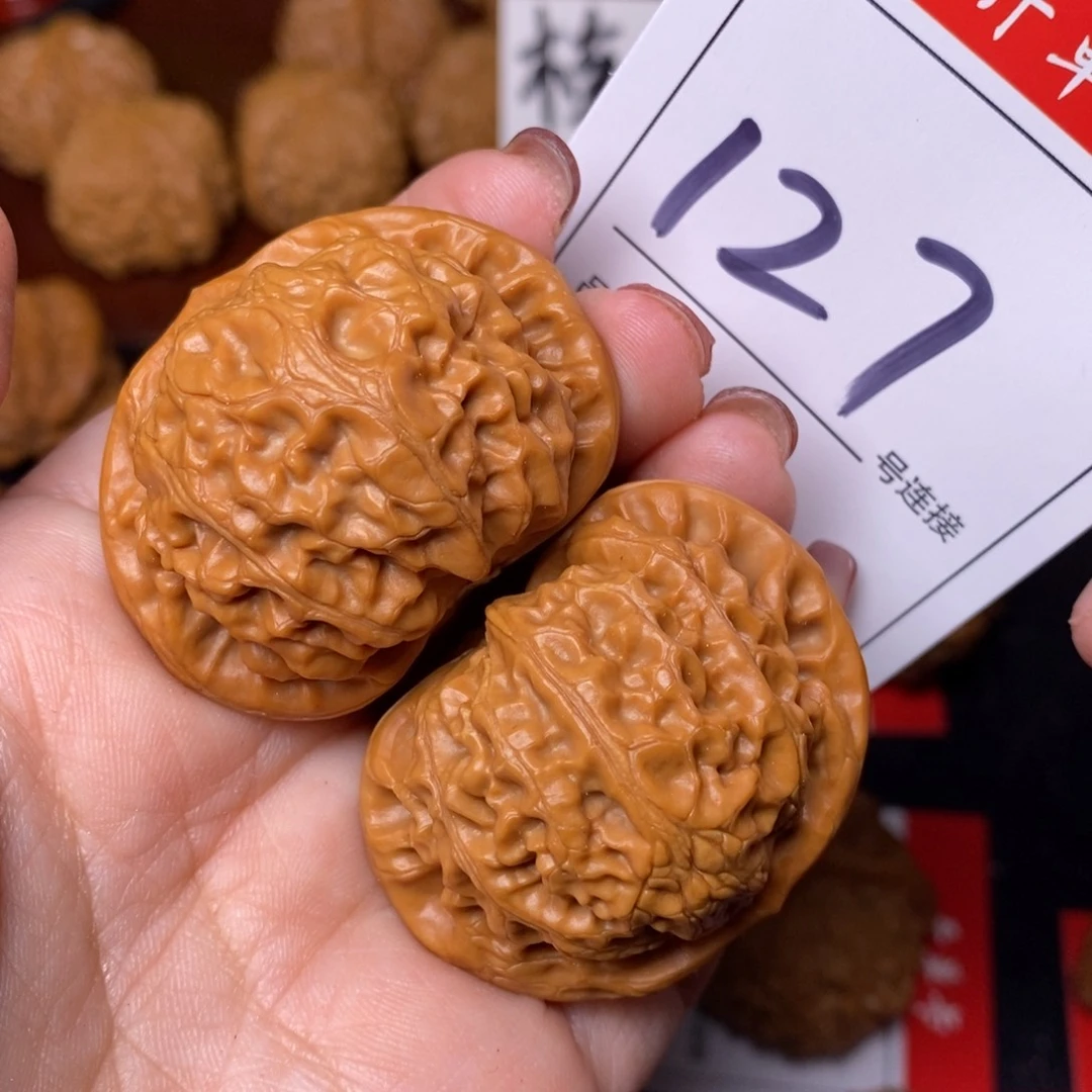 文玩核桃把件127宫灯4.3