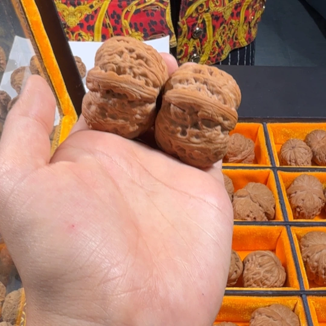 文玩核桃把件229号40mm平谷元宝