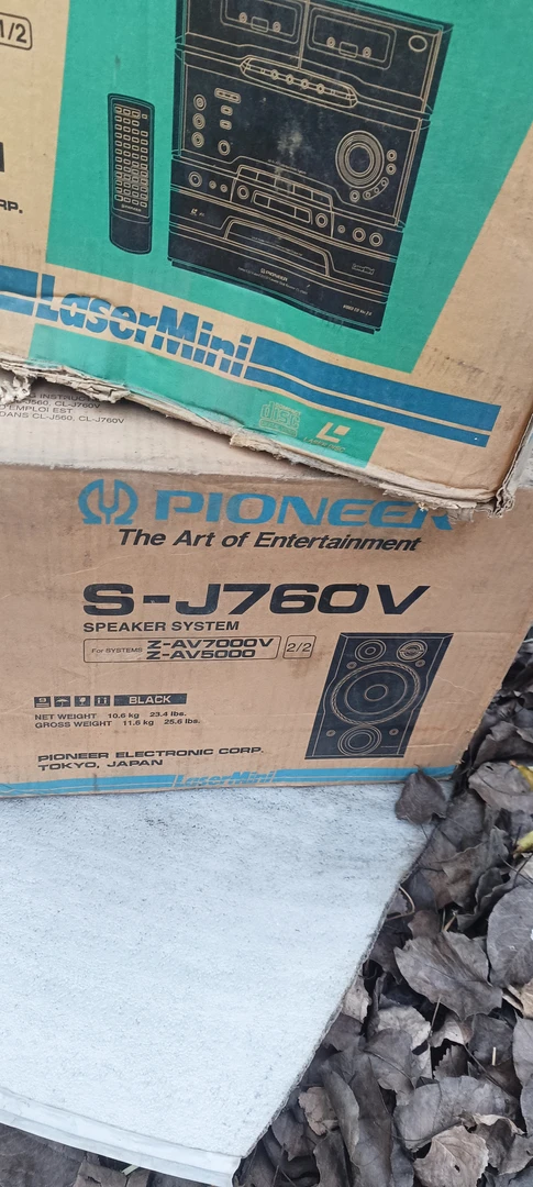 未拆封  先锋组合音响全新未拆封J760V，不支持七天无理由退换货的