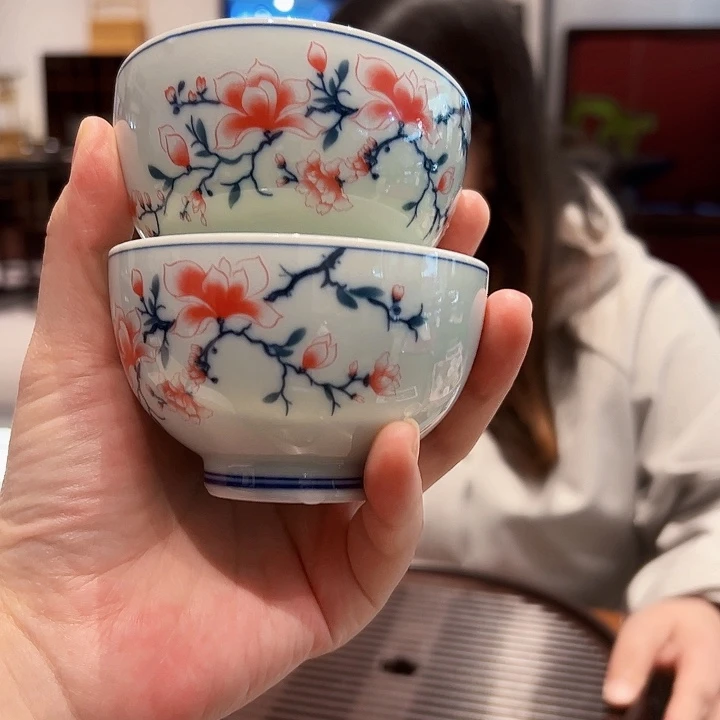 玉兰花大号主人杯