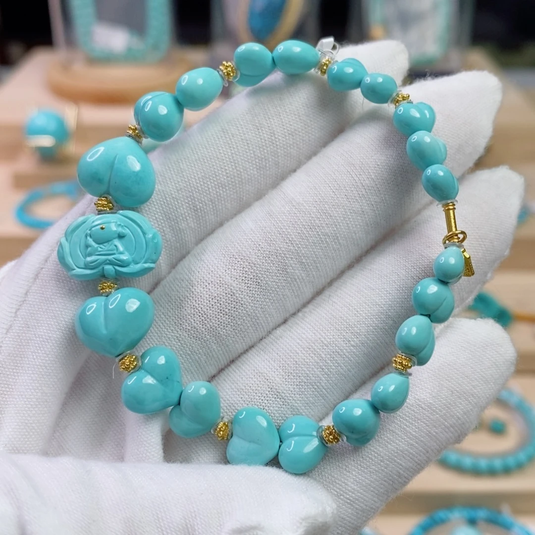 绿松石未镶嵌珠宝奇石