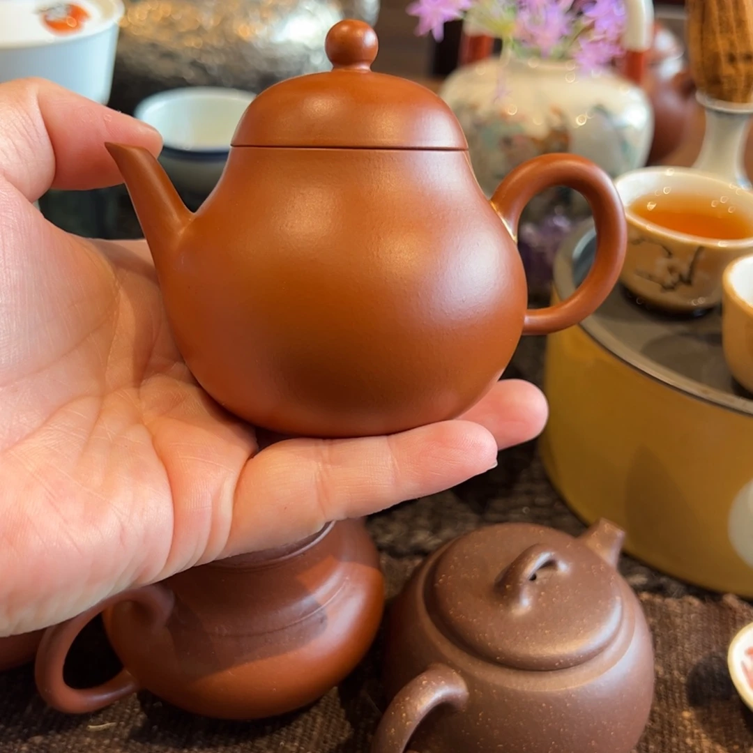 瑪***S金缮修复紫砂壶一个