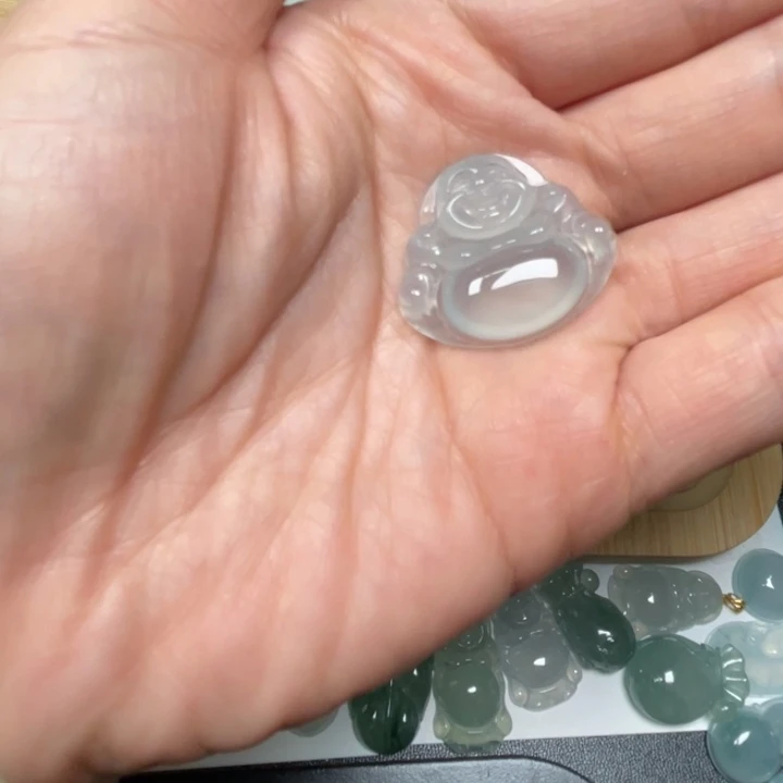 翡翠未镶嵌吊坠(不含链)翡翠