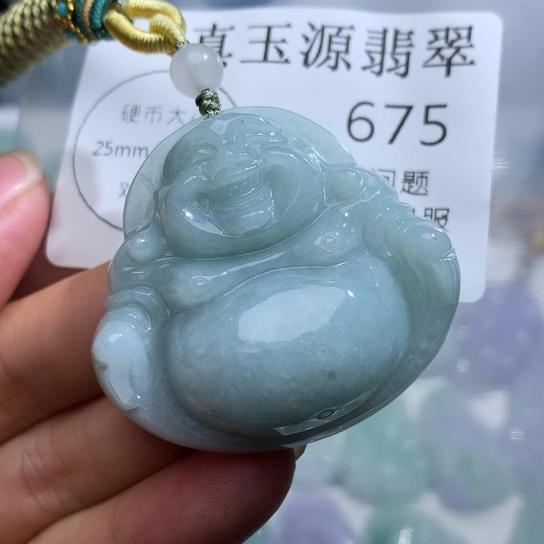 翡翠未镶嵌颈饰675