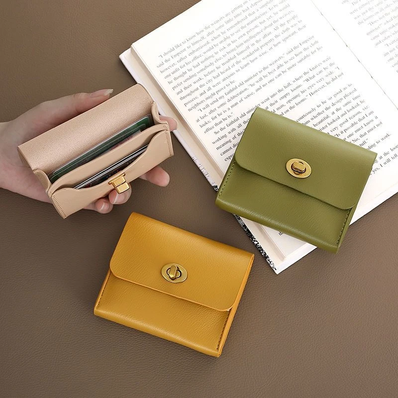 复古钱包女款小巧精致高档超薄ins小众设计零钱包随身便携式卡包