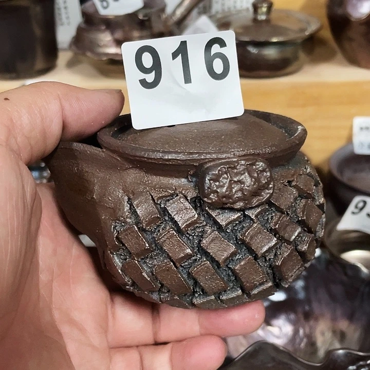 柴烧纯手工裸烧916