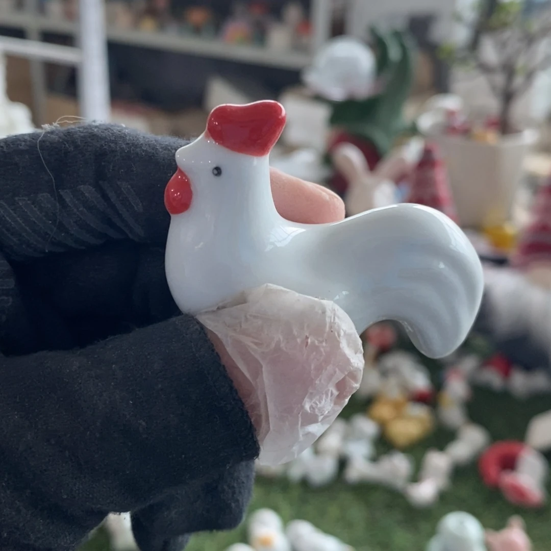 摆件鱼**园瑕疵摆件除偏远地区满19包邮