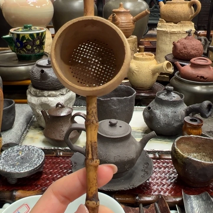 竹茶漏茶器茶器茶器