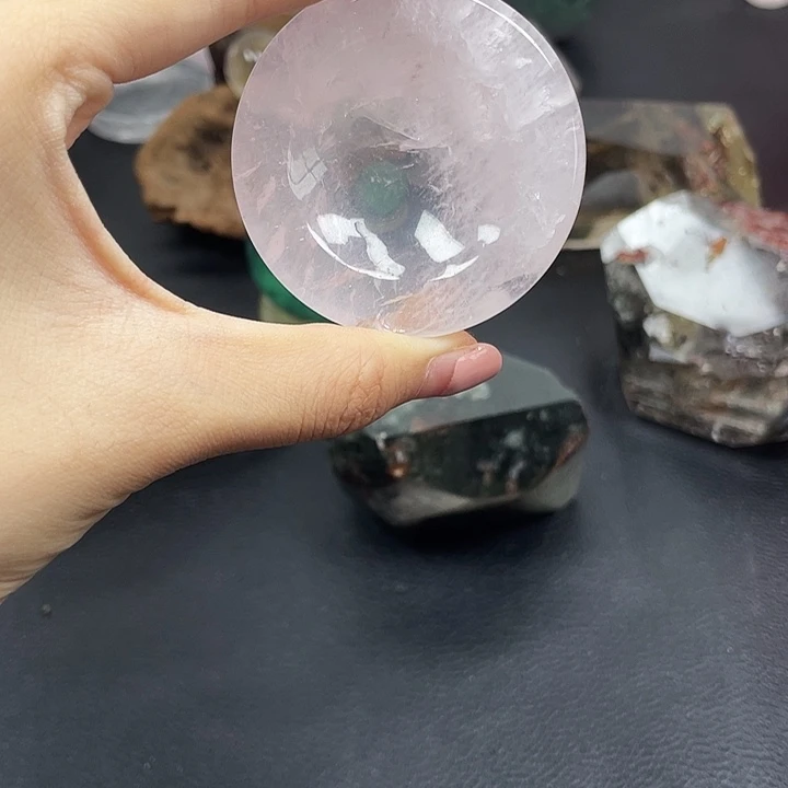 珠宝半成品未镶嵌水晶100水晶石