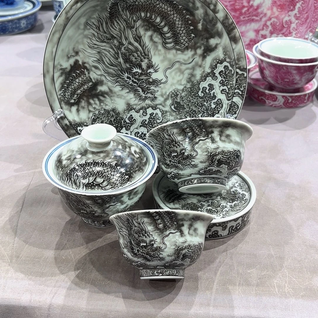 瓷片景德镇瓷器精品展示