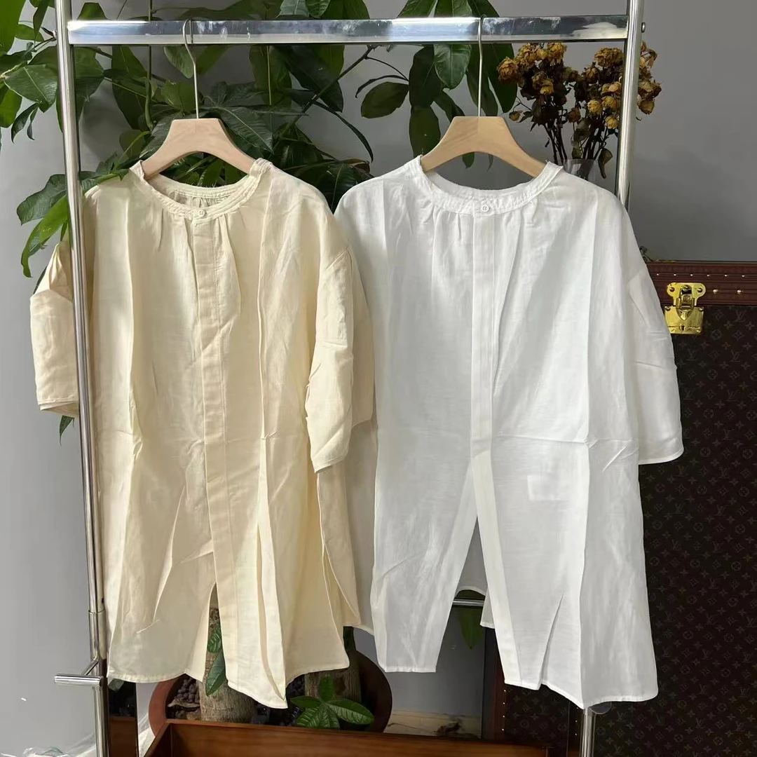 2025新款小众1123亚麻衬衫