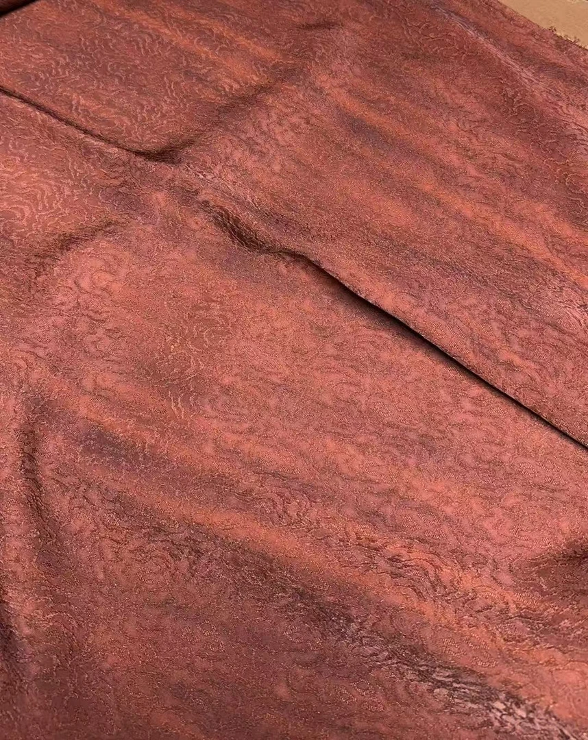 鬼皱 链接 布头 高清数码印花