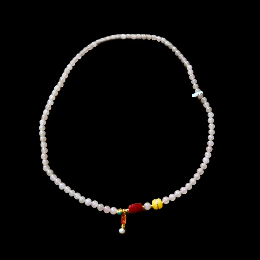 7216-和田玉手串（多样性发一）、