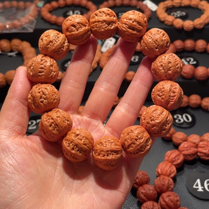 手串文玩核桃八棱手串2.2