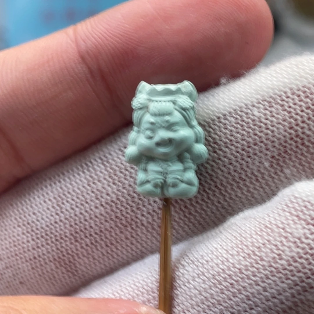 绿松石未镶嵌挂件