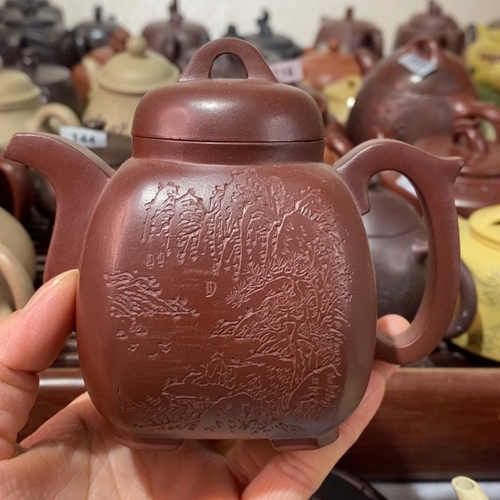 紫砂茶壶王*泰微瑕处理一把