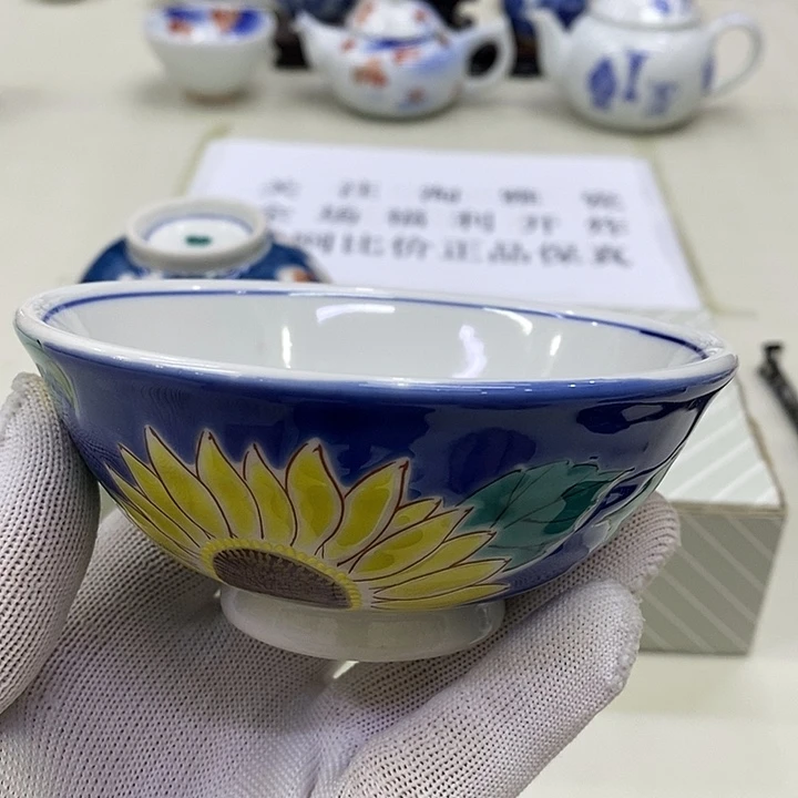 摆件进口瓷器九谷