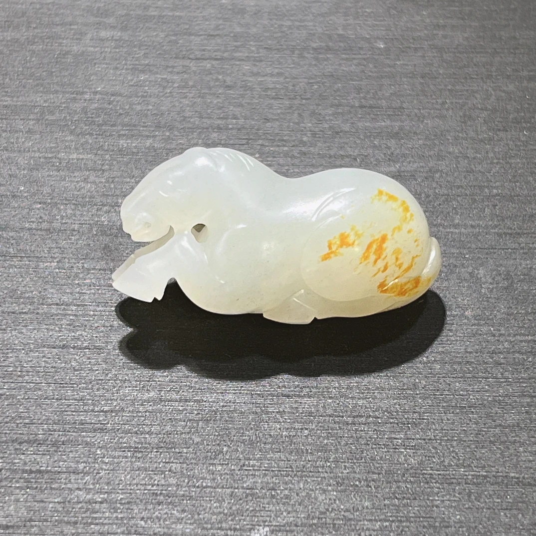 新疆和田籽玉《马到成功》