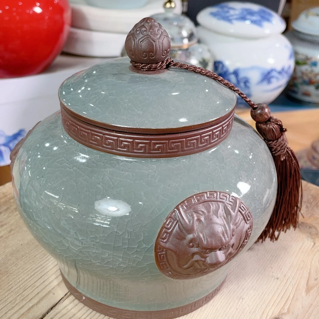 【闪购商品】罐陶瓷茶叶罐密封罐
