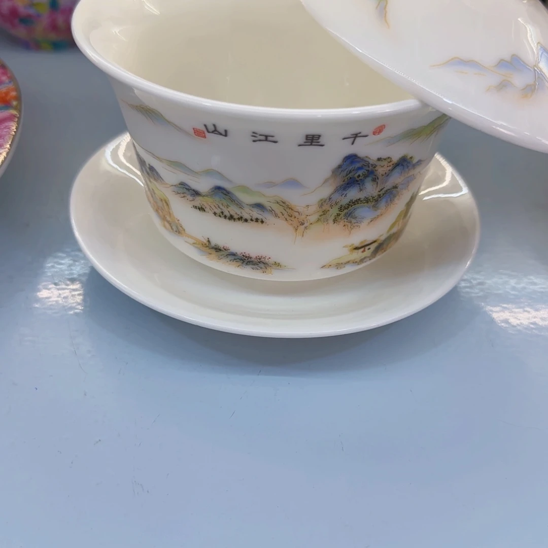 这些盖碗真好看！！！