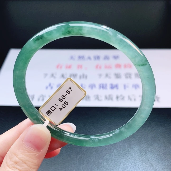 翡翠未镶嵌手镯翡翠手镯28