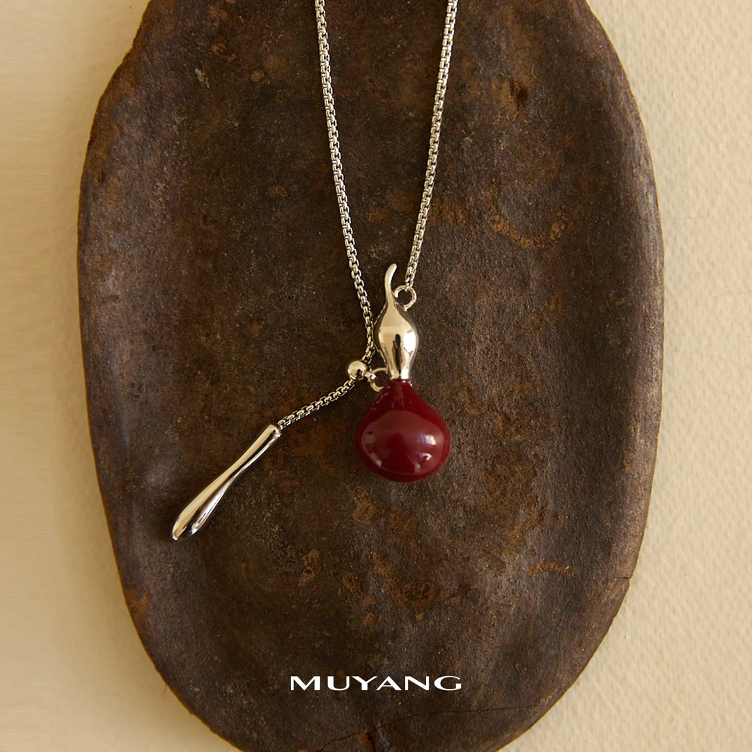 铜合金项链 时尚气质百搭轻奢小众高级感承意项链