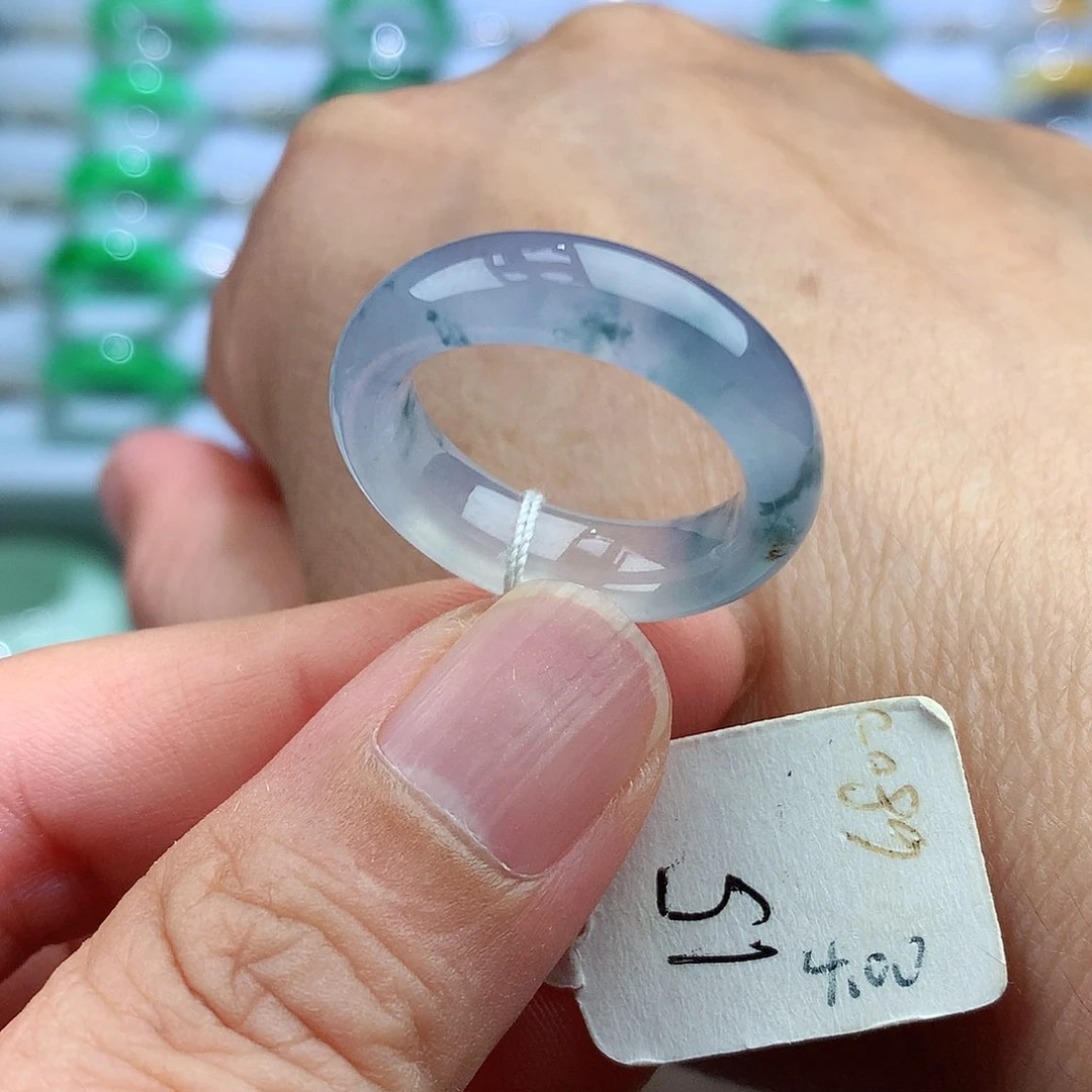 未镶嵌戒指翡翠15号