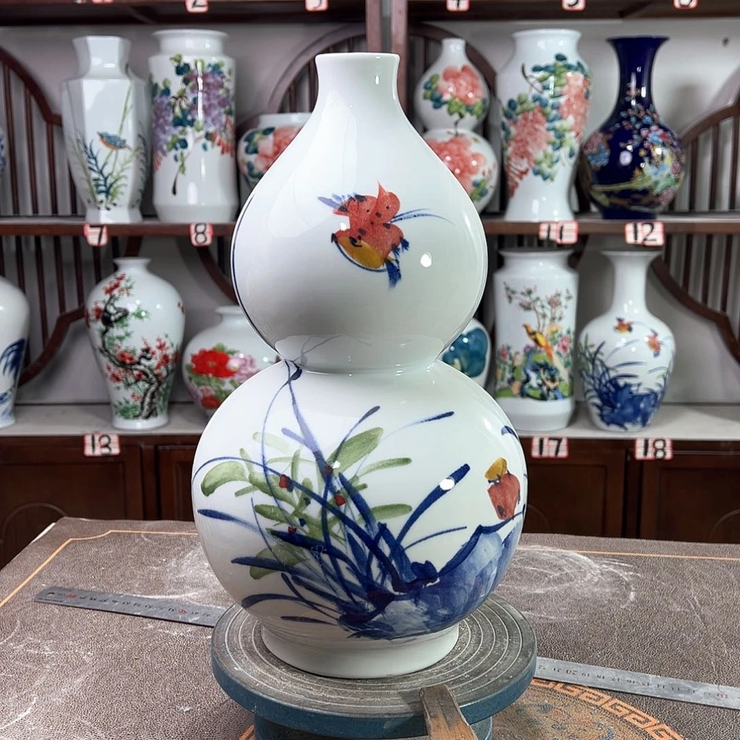 陶摆件景德镇陶瓷葫玉