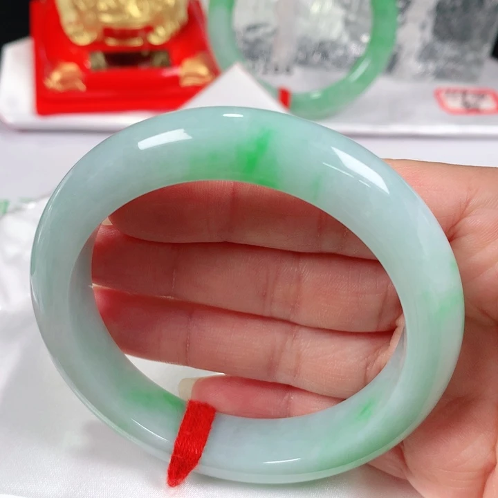 未镶嵌手镯翡翠  编号0218 正圈58