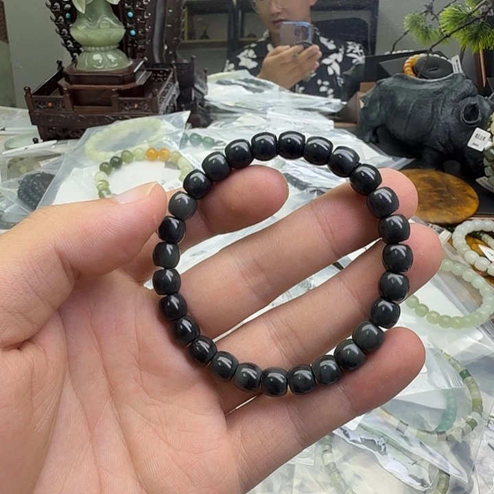 未镶嵌手串和田玉