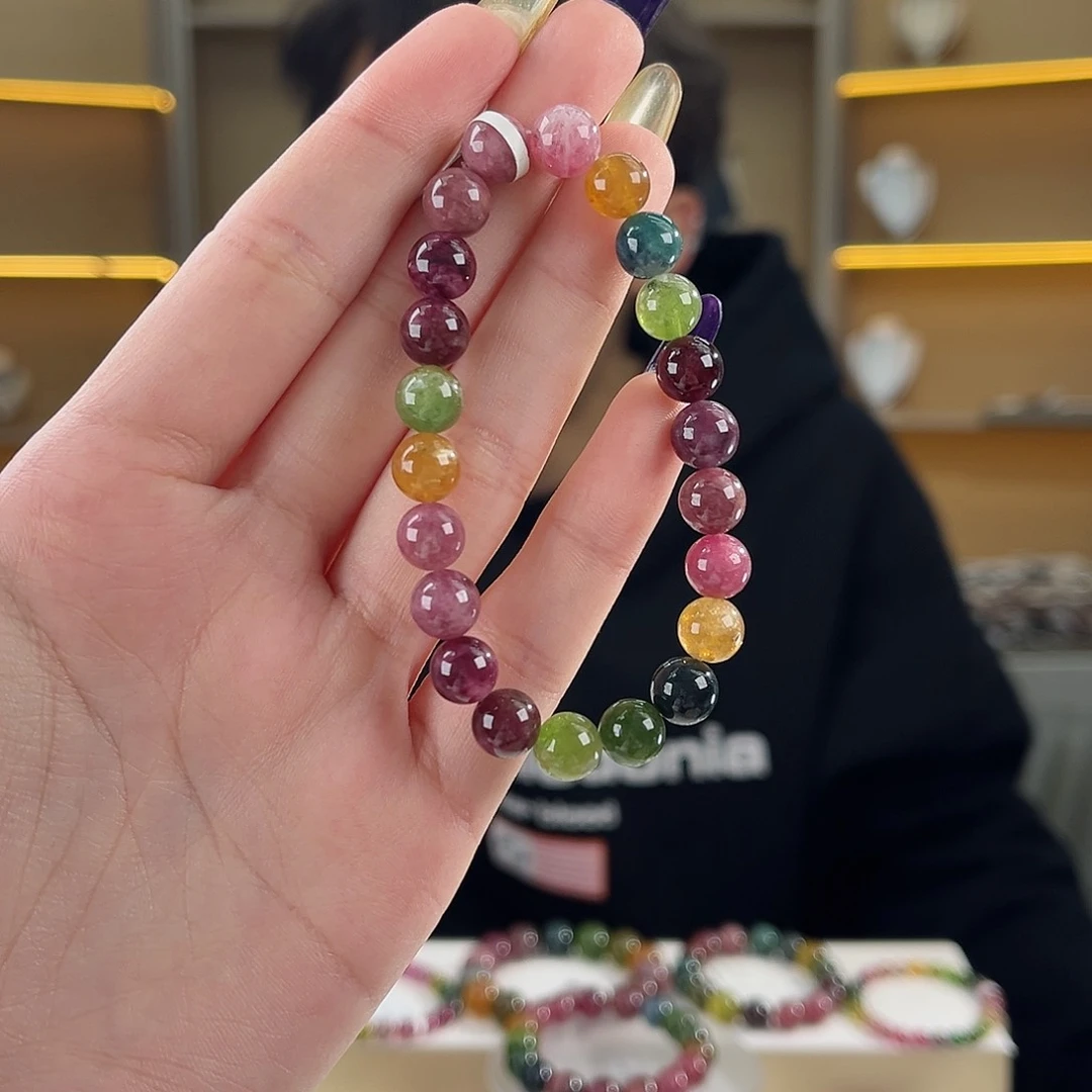 碧玺碧玺8mm（多样性发一件未镶嵌