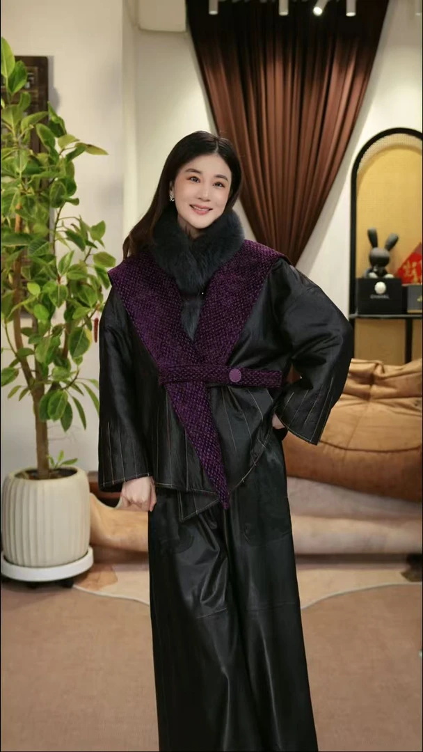 【玉洁定制】秋冬小香风 香云纱双面双穿外套 BQYJ25110018