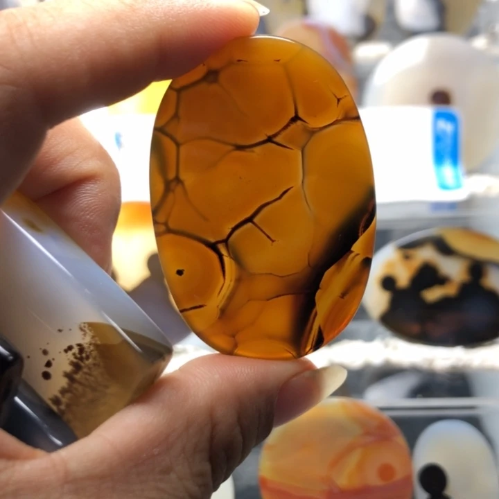 合金玛瑙/玉髓珠宝奇石45
