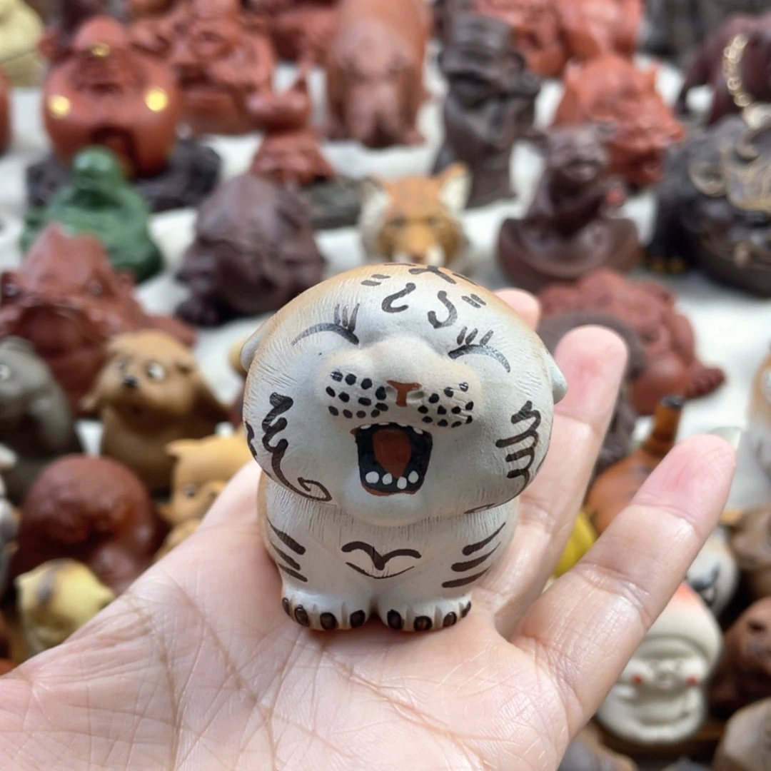 【闪购商品】紫砂茶宠一**去紫砂老虎