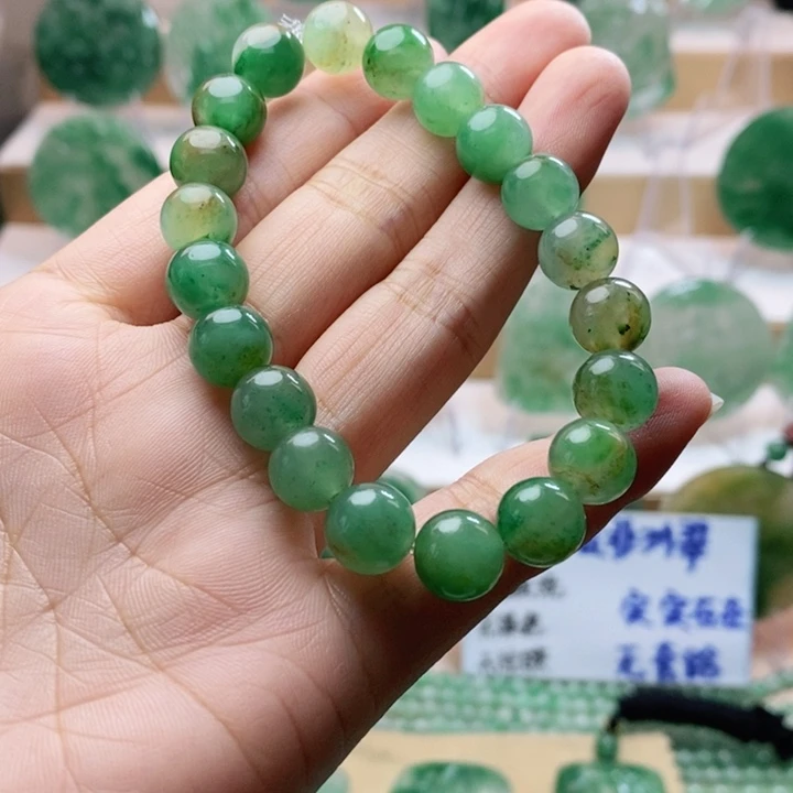 未镶嵌石英质玉珠宝奇石苏*非洲翠