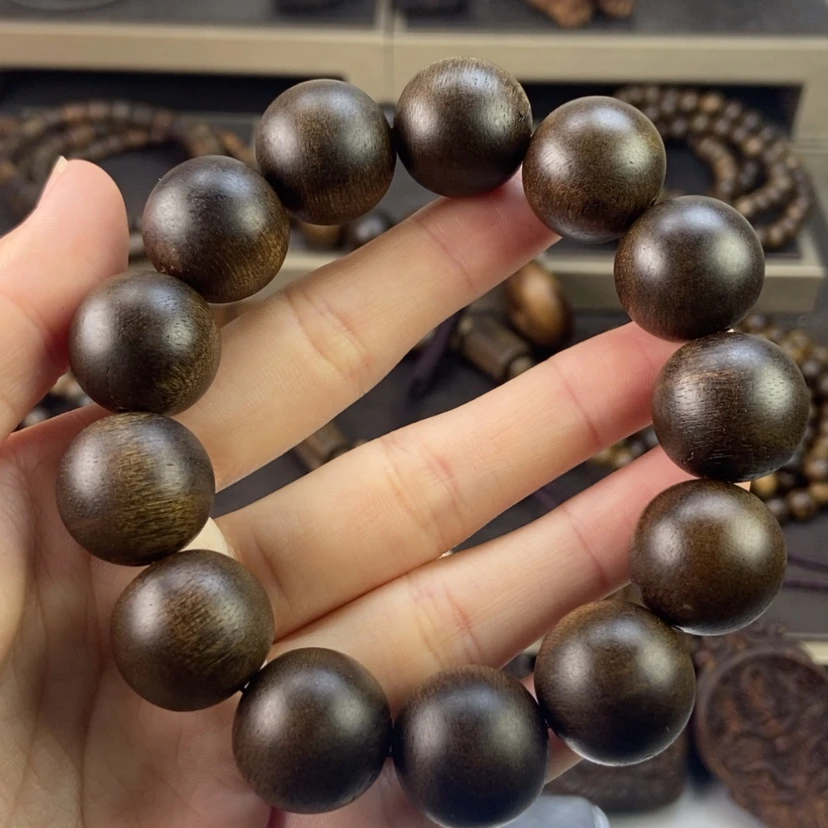 【闪购商品】沉香手串翰***廊越南白棋